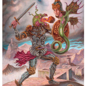 George and the Dragon- 11 x 14" Open Edition Signed Print