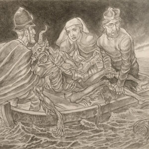 The Last Baptism - Original Sketch