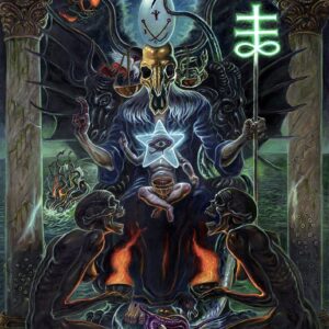 The Heirophant-a Metallurgical Exorcism of Malady - Original Painting